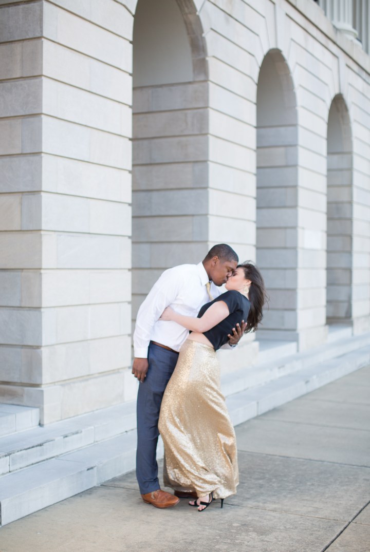 Whitney & JP | A Downtown Jackson Engagement&nbsp;Session