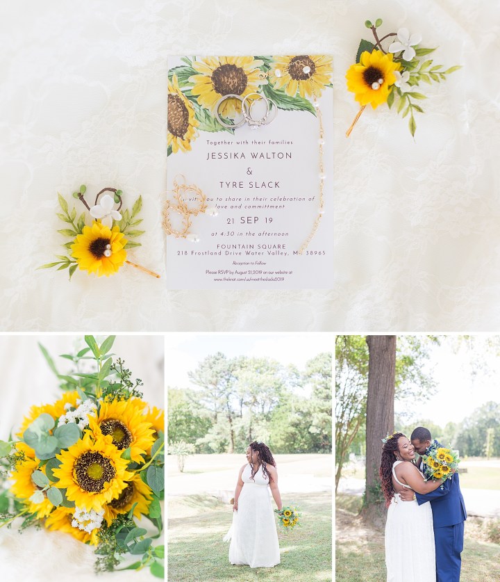Mr. & Mrs. Slack | A Summer Wedding at The Fountain Square Venue in Water&nbsp;Valley