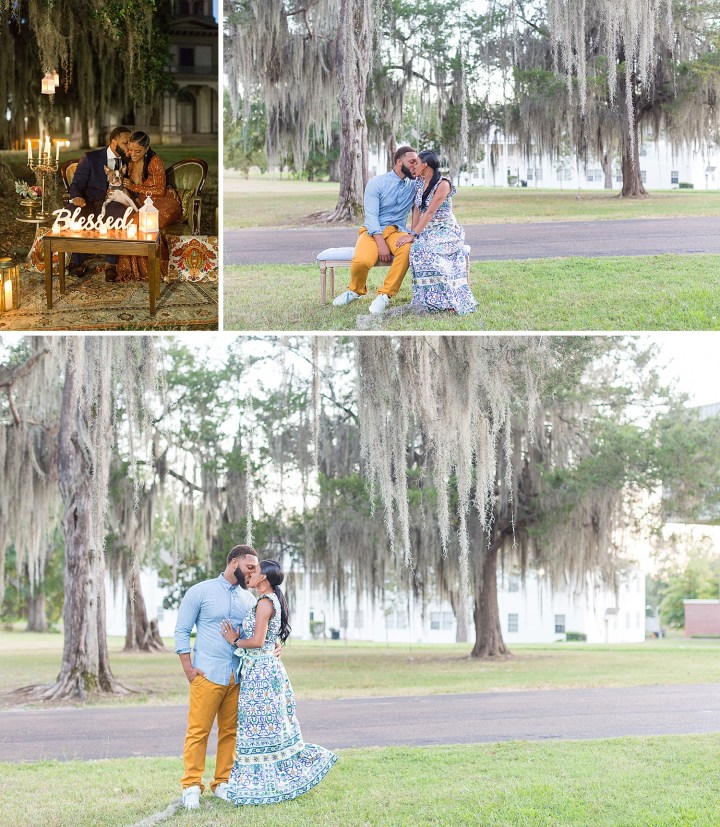Haleigh & Saleem | A Stylish Engagement Session at Tougaloo&nbsp;College